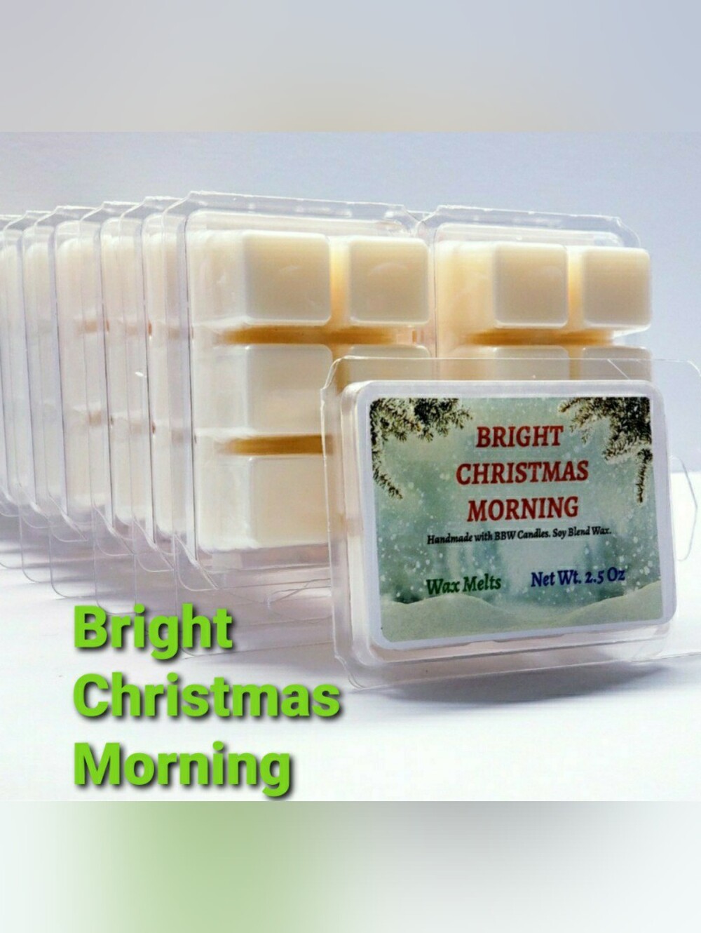 BRIGHT CHRISTMAS MORNING -Bath & Body Works Candle Wax Melts- $8 per pack